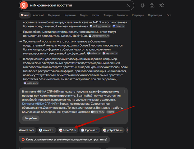 Динамика запросов
